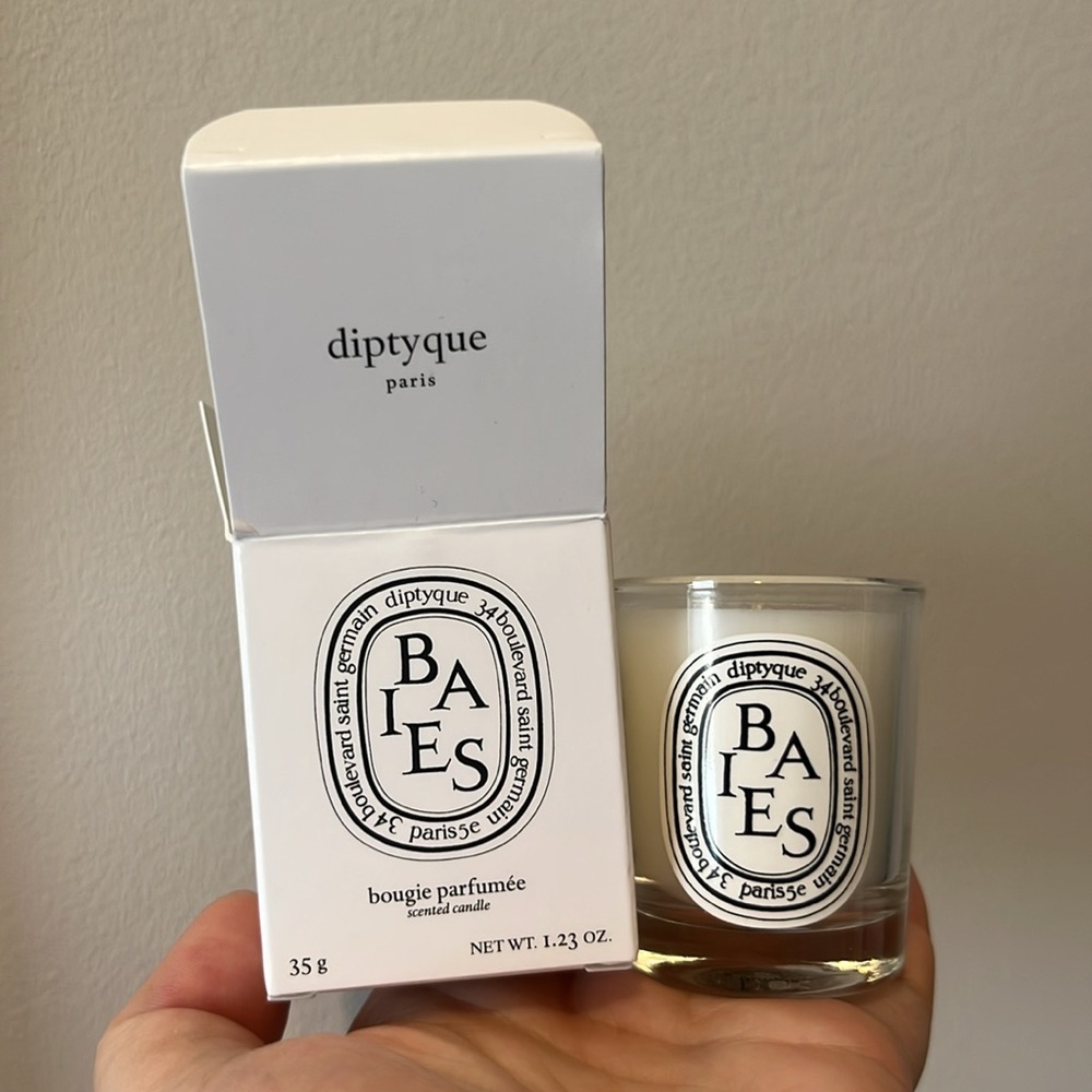 Diptyque Baies (Berries) Scented Candle New in box! 35g GWP